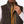 Mobile Warming olive green sherpa fleece vest with tan trim and snap button closure