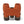 Orange textured binoculars with brown accents