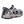Korkers grey and blue water sandal with speckled midsole and heel strap