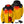 ActionHeat Steelers heated jacket showing heating element locations and battery pack