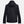 Back view of black Under Armour hooded jacket
