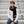 Boy wearing a black Philadelphia Eagles fleece scarf with team logo and text