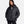 Under Armour black hooded puffer jacket with front zipper