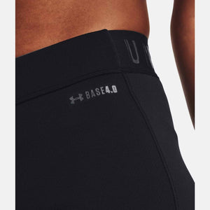 Under Armour black base layer leggings with Base 4.0 branding on the hip