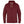 Fjallraven red fleece zip up hoodie with drawstring hood and side pockets