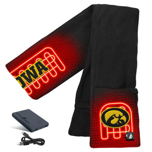 ActionHeat Iowa Hawkeyes 5V Battery Heated Scarf
