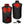 ActionHeat Green Bay Packers heated vest showing heating element placement and battery pack