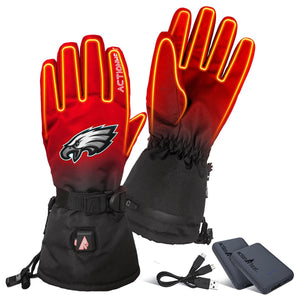 ActionHeat Philadelphia Eagles 5V Battery Heated Gloves