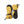 Hestra yellow and black insulated mittens with adjustable wrist straps and carabiner clips
