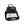 Kanga black and white insulated cooler bag with shoulder strap