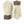 Hestra cream leather gloves with brown suede cuffs