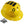 Kool Breeze yellow hard hat with integrated solar panels and cooling fan