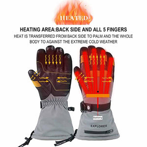 Mount Tec Explorer 5 Heated Performance Winter Gloves
