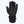 Mobile Warming black glove with textured grip palm and touchscreen compatible fingertips