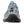 Korkers grey and blue water shoe with toggle lacing system