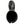 Top view of a black Korkers rubber boot