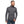 Man wearing a grey Black Diamond zip up hoodie with a chest pocket