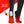 Heated leggings showing extra large heating panels on the feet