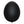Top view of a matte black bicycle helmet
