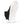 Black high top sneaker showing white rubber sole with tread pattern
