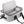 Open silver AO Coolers soft sided cooler with black straps