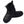 Volt Heat black insulated ankle boot with side zipper and textured rubber sole