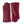 Pair of red Hestra leather gloves