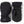Hestra black insulated winter mittens with adjustable wrist strap
