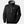 Helly Hansen black hooded rain jacket with front zipper