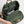 Open olive green Got Bag backpack showing internal laptop sleeve, pockets, and pen holders
