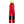 Helly Hansen red sailing bibs with yellow straps and black reinforced knees