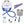 Polar Products Active Ice cold therapy system with cooler, therapy pad, straps, power adapter, and manual