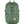 Fjallraven green backpack with front bungee cord system and side compression straps