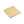 Folded yellow rectangular mat with beige trim