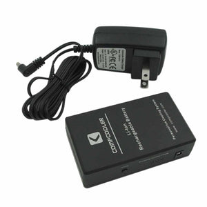 CompCooler lithium ion rechargeable battery and wall charger