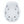 Top view of a white Smith Optics ski helmet with ventilation ports