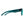Side view of Smith sunglasses with teal frames and green lenses