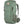 Sage green FjallRaven hiking backpack with mesh side pockets and FjallRaven logo patch