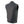 Back view of a black Milwaukee Leather motorcycle vest
