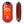 ActionHeat rechargeable hand warmer with red and black geometric pattern