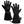 ActionHeat black heated gloves with battery pack and adjustable wrist straps