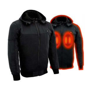 NexGen Heat Men's 'Igniter' Soft-Shell Heated Hooded Jacket