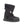 Neos black overshoe with a thick lugged sole and adjustable strap