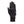 Seirus black liner glove with ribbed cuff and touchscreen compatible fingertip