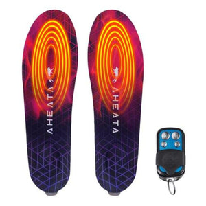 Open Box Aheata Rechargeable Heated Insoles with Remote