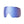 Replacement blue mirrored ski goggle lens