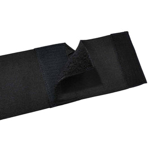 Black elastic strap with velcro fastener