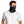 Man wearing a black AlphaCool neck gaiter with white logo