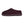 Cloud Nine Sheepskin dark brown suede slip on slipper with textured rubber sole