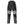 Tourmaster motorcycle pants in black and grey with zippered vents and adjustable leg straps